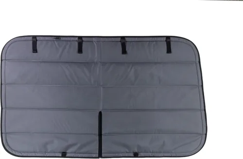 Vista 39 de Cubierta opaca aislante para ventana diseñada para Ford Transit alto/medio, borde de plástico completo de 130 pulgadas de longitud, ventana trasera