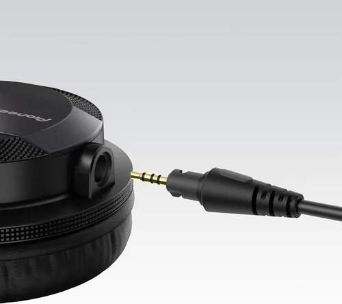 Vista 8 de Pioneer DJ HDJ-CUE1 Auriculares cerrados para DJ (Negro)
