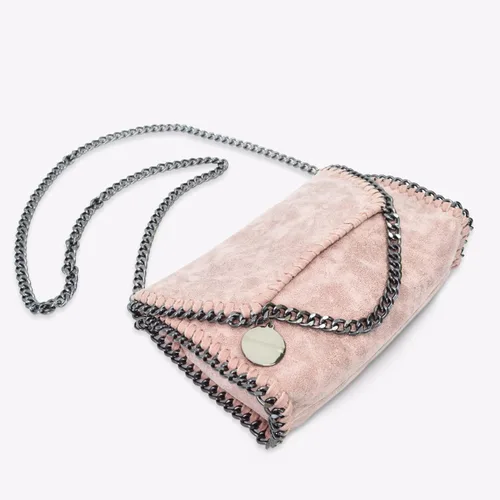 Vista 2 de MERSI Alicia Crossbody Purse - Faux Leather Purse With Adjustable Chain Shoulder Strap