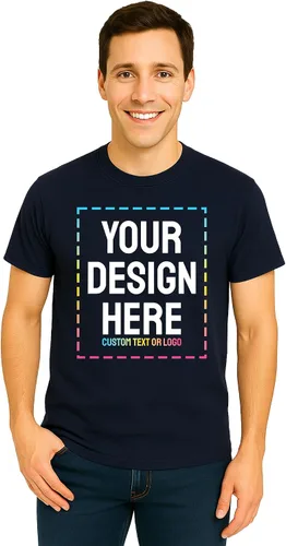 Vista 27 de Camisetas Gildan personalizadas - Camisetas personalizadas con texto, imagen o logotipo Diseña tu propia camisa para hombres y mujeres Merch on