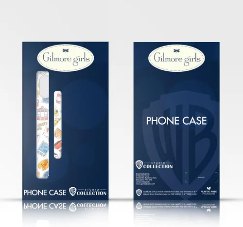 Vista 7 de Head Case Designs Gilmore - Funda negra a prueba de golpes con diseño de dibujos animados para niñas con licencia
