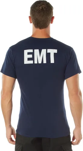Vista 2 de Rothco T-Shirt EMT, Navy Blue