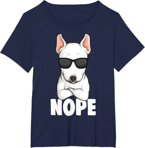 Vista 16 de Camiseta de perro Bull Terrier para niños y mujeres, Negro
