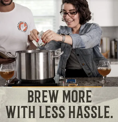 Vista 6 de Kit de recetas para elaborar cerveza (ingredientes) – fabrica tu propia cerveza con Home Brewing - 1 galón, American Pale Ale