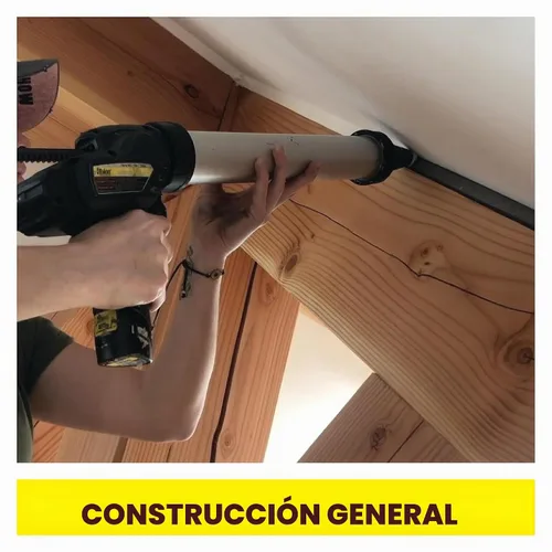 Vista 6 de Albion Engineering E12S20 B-Line - Pistola para calafatear salchichas inalámbrica, sin goteo, 12 V, 20 onzas