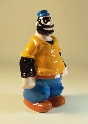Vista 2 de Popeye Figura de cerámica Brutus 1993 - MGM Grand Las Vegas