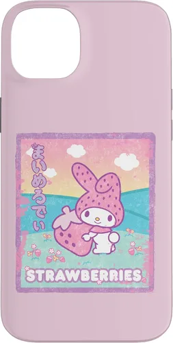 Vista 15 de Funda para iPhone 16 My Melody Strawberry Milk