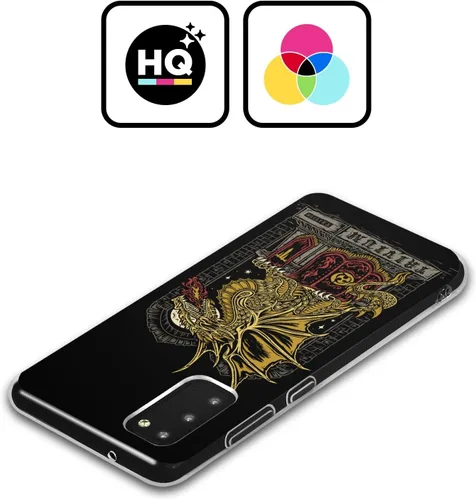 Vista 2 de Head Case Designs Officially Licensed Trivium Big Dragon Graphics Gel Case [Military Grade Protection] Compatible with Samsung Galaxy A53 5G (2022)