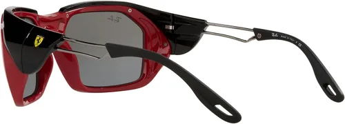 Vista 5 de Ray-Ban Rb4367m Scuderia Ferrari Collection Rectangular Sunglasses
