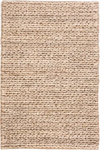 Vista 12 de Dash & Albert Hades Soumak Jute Rug, 2' X 3', Ivory Solid