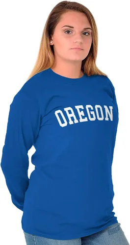 Vista 5 de Oregon Athletic Student Gym O State Pride - Camiseta de manga larga para hombre y mujer