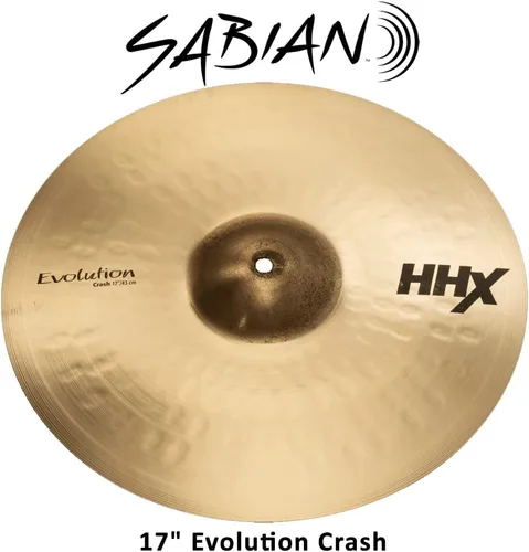 Vista 2 de SABIAN Platillo HHX Evolution Crash de 17 pulgadas, acabado brillante