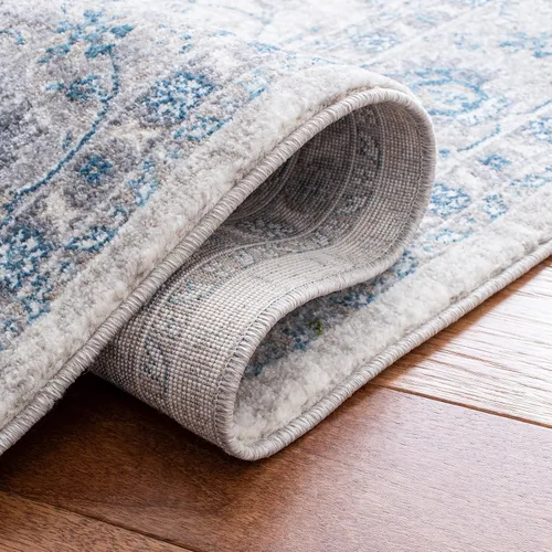 Vista 47 de Safavieh Sofia Collection SOF330B, tapete clásico color gris claro y beige, Polipropileno