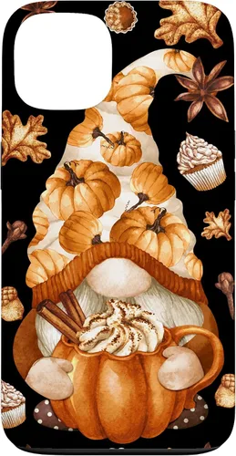 Vista 7 de Cute Fall Yall Pattern Thanksgiving Gnome Love Pumpkin Spice Case for iPhone 17