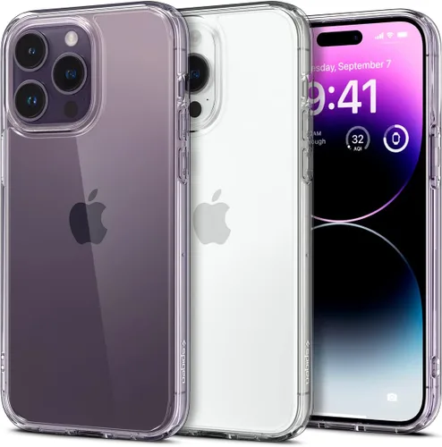 Vista 99 de Spigen Funda para iPhone 12 Mini, ultra híbrida, sin anillo magnético, antiamarilleo, transparente