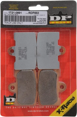 Vista 3 de DP Brakes - RDP978 - Pastillas de freno RDP Race