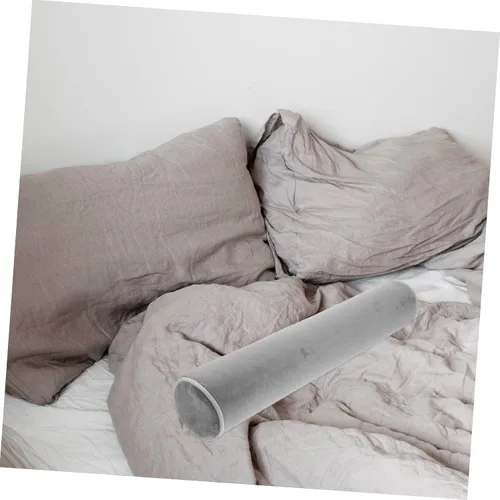 Vista 8 de Almohada cervical para el cuello – Almohada ergonómica redonda cilíndrica de espuma viscoelástica para apoyo lumbar y comodidad versátil, ideal