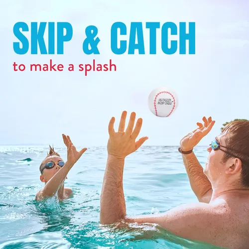 Vista 6 de Activ Life - Pelotas de agua más grandes de 3 pulgadas, pelota de rebote de agua para piscina, juguetes de playa para amigos, familia, niños