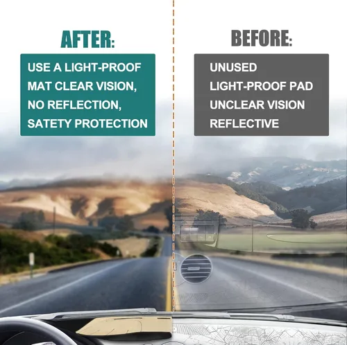 Vista 3 de X AUTOHAUX Cubierta antideslizante para salpicadero de coche, para Mazda 6