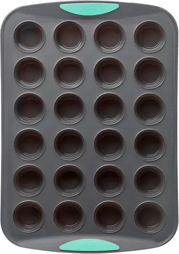 Vista 8 de Trudeau Structure - Molde de silicona para magdalenas, 12 tazas, silicona flexible con forro duro para mantener la forma, antiadherente, sin BPA