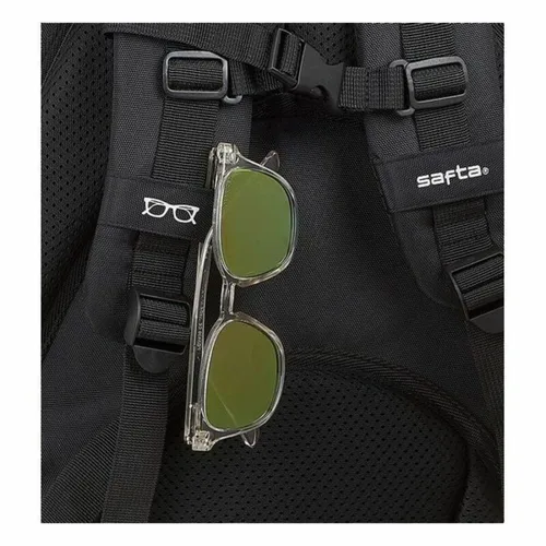 Vista 6 de Mochila para Portátil y Tablet con Salida USB Safta 15,6'' Negro 30 x 43 x 16 cm