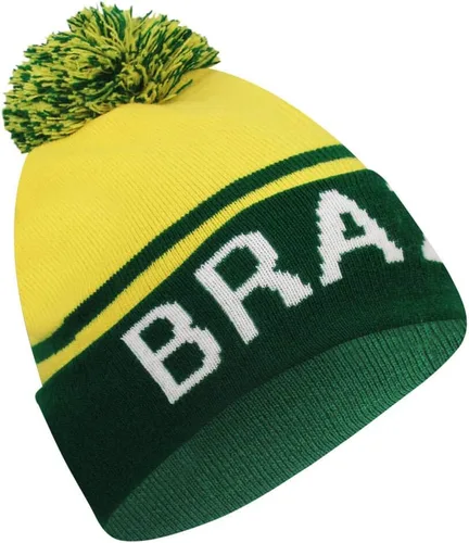 Vista 2 de COUVER Gorro con pompón de equipo de fútbol