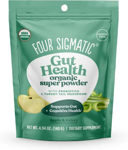 Vista 7 de Four Sigmatic Realiza Super Polvo con Súper Frutas y Antioxidantes Frambuesa Roja - Lata