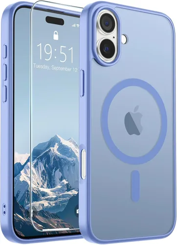 Vista 248 de SUPFINE Funda magnética para iPhone SE 2022 (3ª)/2020 (2ª), iPhone 8 (compatible con MagSafe) (protección contra caídas de grado militar), funda