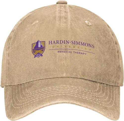 Vista 2 de Hardin-Simmons University, Adult Adjustable Classic Washed Casquette Cap Hat Baseball Cap for Man for Woman