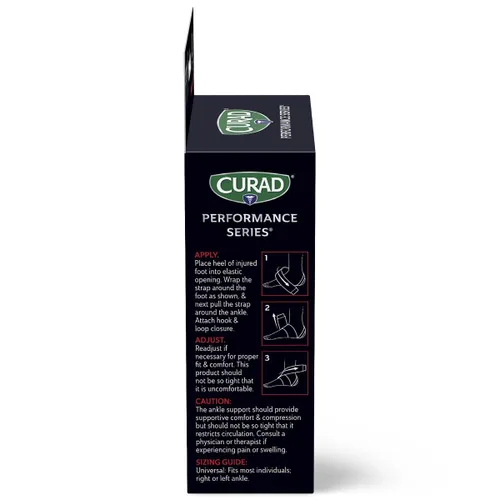 Vista 4 de CURAD Performance Series IRONMAN - Tobillera, envolvente, universal
