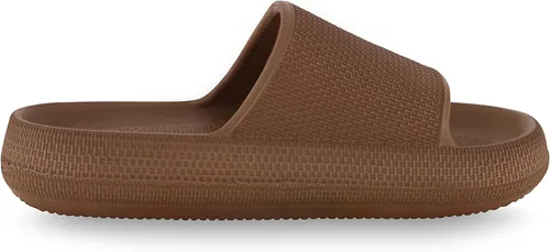 Vista 4 de CUSHIONAIRE Tobogán de piscina de plumas para niños con +comodidad, Caqui, 0 Big Kid