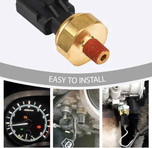 Vista 10 de El interruptor del sensor de presión del aceite del motor reemplaza 5149064AA, 5149062AA, 56028807AB Oil Sending Unit, Engine Oil Pressure Sensor
