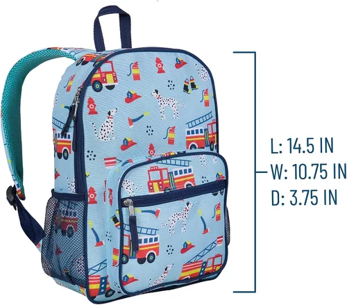 Vista 6 de Wildkin mochila para niños con bolsa para almuerzo para niños y niñas perfecta para empaquetar suministros escolares y tu aperitivo favorito ideal
