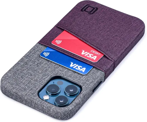 Vista 16 de Dockem Funda tipo cartera para iPhone 12 y iPhone 12 Pro: Placa de metal integrada para montaje magnético y 2 tarjeteros de crédito: 6.1" Luxe M2