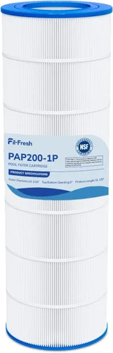 Vista 9 de Fil-fresh Cartuchos de filtro de piscina CC150 compatibles con Pentair Clean & Clear 150, repuesto para Pleatco PAP150, Pentair R173216, Unicel