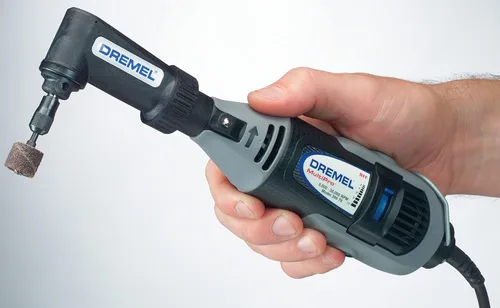 Vista 6 de Herramienta rotativa Dremel Mfg 575 con accesorio para ángulo recto
