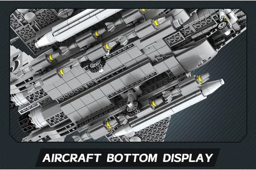 Vista 9 de Technic F-15E Eagle Fighter Jet Kit de construcción, serie militar de bloques de construcción (2216PCS)
