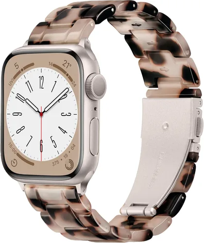 Vista 27 de Compatible con Apple Watch Band de 1.614 in, 1.575 in, 1.496 in o 1.929 in, 1.772 in, 1.732 in, 1.654 in, correa de repuesto de resina ligera