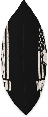 Vista 2 de Dogo Argentino Dog Sunglasses Gifts for Men Women Dogo Argentino American Flag USA - Cojín patriótico para amantes de los perros, 16 x 16 pulgadas