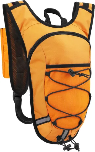 Vista 11 de Mochila de Hidratación Ligera con Depósito de Agua de 2L para Correr, Ciclismo, Senderismo – Mochila de Agua Antirrobo con Soporte para Teléfono
