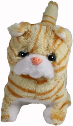 Vista 4 de Casanova El gatito mecánico, rayado anaranjado.