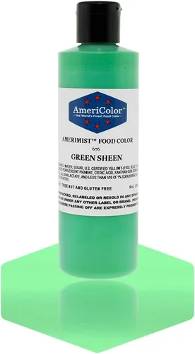 Vista 2 de AmeriColor Amerimist Color para Aerógrafo .65 Onzas, Azul Perla Brillante