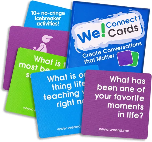 Vista 8 de We! Kit de herramientas de conexión con tarjetas rompehielos