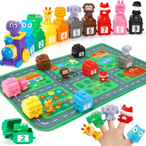 Vista 9 de URMYWO Juguetes de aprendizaje para niños y niñas de 1, 2 y 3 años