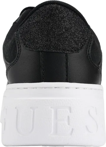 Vista 3 de GUESS US Cleva Logo - Tenis bajos para mujer, Wht Floral