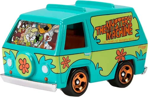Vista 7 de Hot Wheels Hot Wheel Cars, Looney Tunes Mash-Up Vehicle, auto de juguete fundido a presión a escala 1:64 para niños y coleccionistas, decoración