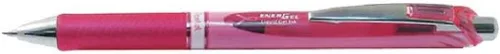 Vista 3 de Pentel Energel Bolígrafo retráctil con cañón - Rosa