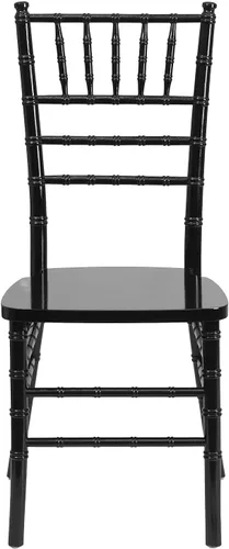 Vista 8 de Flash Furniture - Silla Chiavari de madera negra de la serie HERCULES
