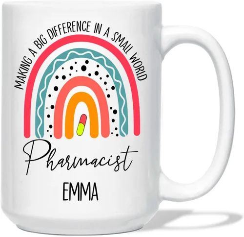 Vista 13 de This Is What An Awesome Pharmacist Looks Like taza, taza de farmacéutico personalizada, taza de café farmacéutico para farmacéutico, taza