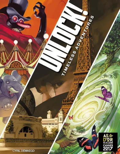 Vista 2 de Juego de cartas Timeless Adventures: aventura cooperativa inspirada en la sala de escape, divertido juego familiar para niños y adultos, a partir